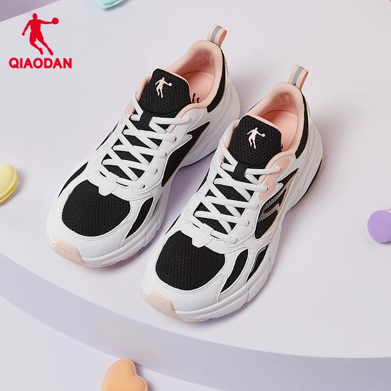 中国乔丹运动鞋女鞋跑步鞋2025冬季新款轻便减震软底跑鞋休闲鞋子