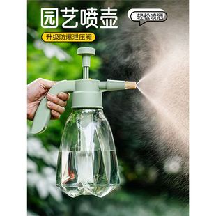 喷壶浇花家用压力洒水壶喷雾器浇水清洁专用气压式 喷水壶养花小瓶