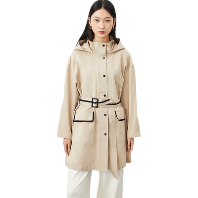 VeroModa休闲收腰风衣外套