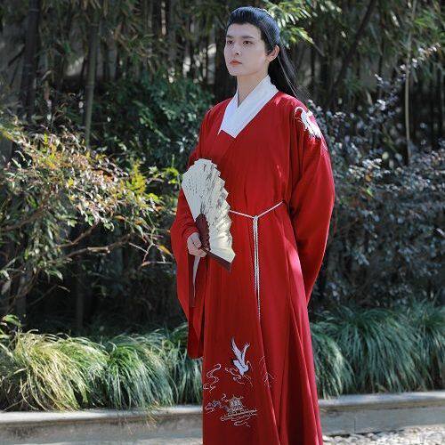 원래 HANFU 학생 남성과 여성의 일일 명나라 도교 가운 봄 여름 가을 바람 슈퍼 요정 넓은 소매 자수 개선 고대 의상