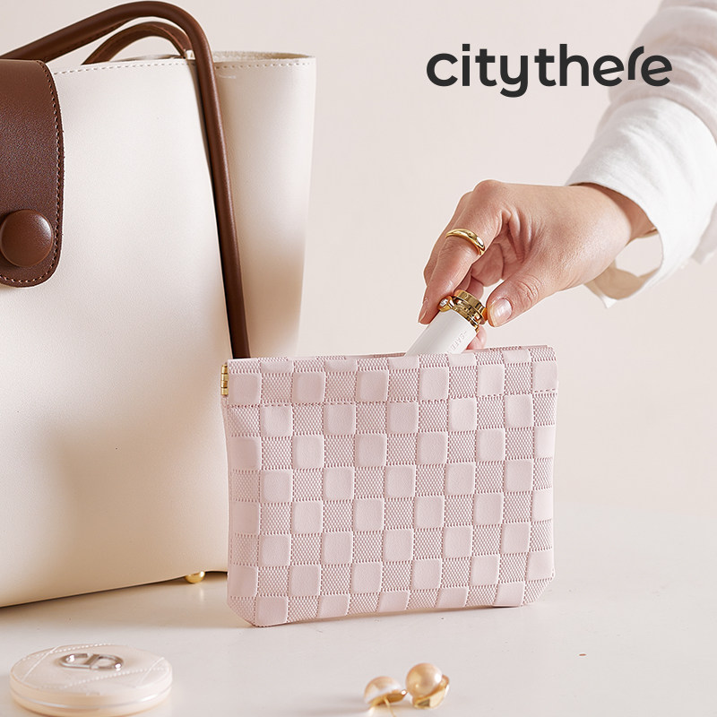 化妆包女自动闭合便携零钱钥匙收纳小包迷你随身卫生巾口红收纳包,收纳整理,化妆包,淘宝优惠券,粉丝福利购,淘宝优惠卷