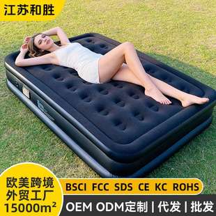 新款全自动充气床防潮加厚露营帐篷内搭地垫双人加高充气床垫