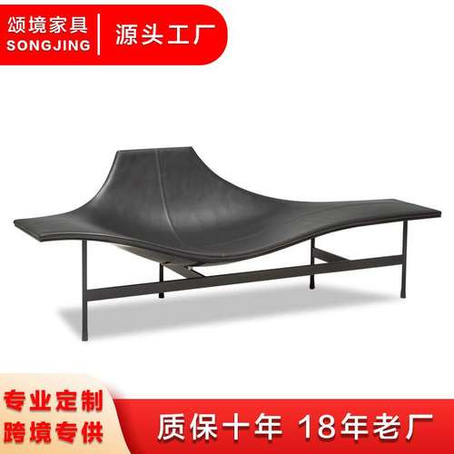 北欧轻奢风异形马萨德躺椅别墅客厅玻璃钢坐椅艺术贵妃午睡航站楼