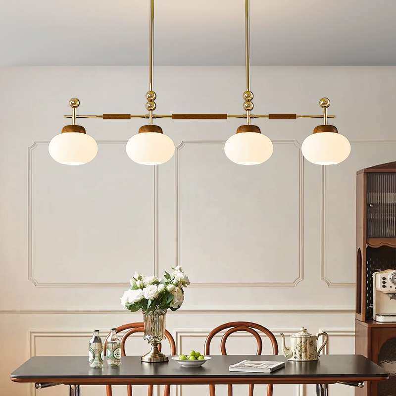 中古风创意柿子长条餐厅吊灯美式复古胡桃木色吧台玻璃吊灯,鲜花速递/花卉仿真/绿植园艺,割草机/草坪机,淘宝优惠券,粉丝福利购,淘宝优惠卷