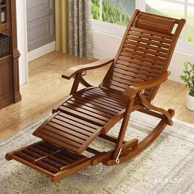 凉椅子摇摇椅躺椅阳台家用休闲大人懒人可坐可躺老人午睡午休旭友