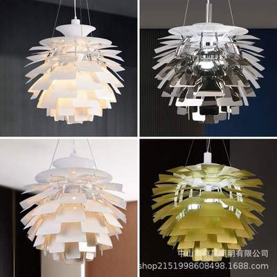 别墅挑空复式楼梯间设计师灯具 丹麦PH松果北欧客厅餐厅卧室吊灯