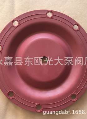 胜百德马拉松隔膜泵配件S1FB非金属泵隔膜片286-107-354红胶膜片