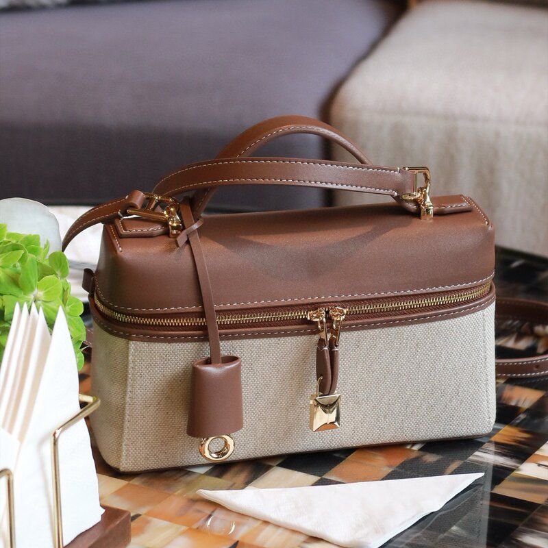 单肩小方2025包新款斜挎牛皮手提