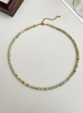 轻奢叠戴女链项链欧美混搭简约