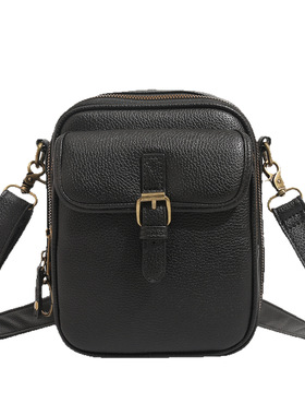 Shoulder bag, men's and women's mailman bag, storage bag,