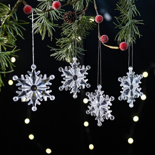 Christmas Snowflake Decoration Window Display Christmas Tree