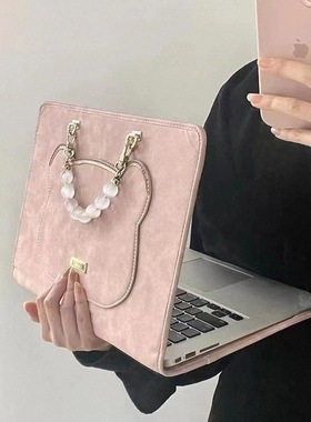 Laptop protective case, cute computer bag, suitable for inch computers, laptop bag, PU street trend