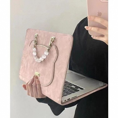 Laptop protective case, cute computer bag, suitable for inch computers, laptop bag, PU street trend