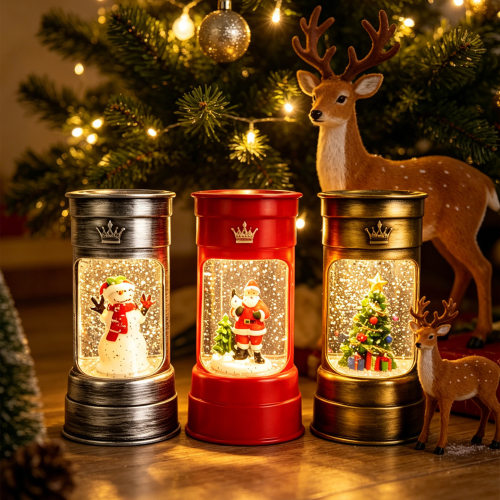 New fuel tank ornament imitates candles, water filled lamps