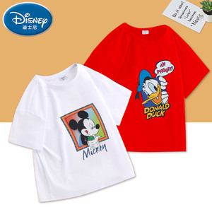 迪士尼儿童2021新款男童短袖 t恤