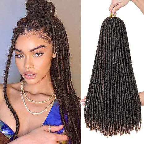 欧美temu非洲化纤假发直吉普赛 空心辫straight faux locs