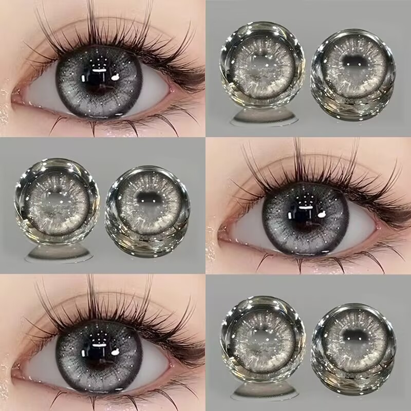 买一副送一副 送护理液+润眼液+镜盒