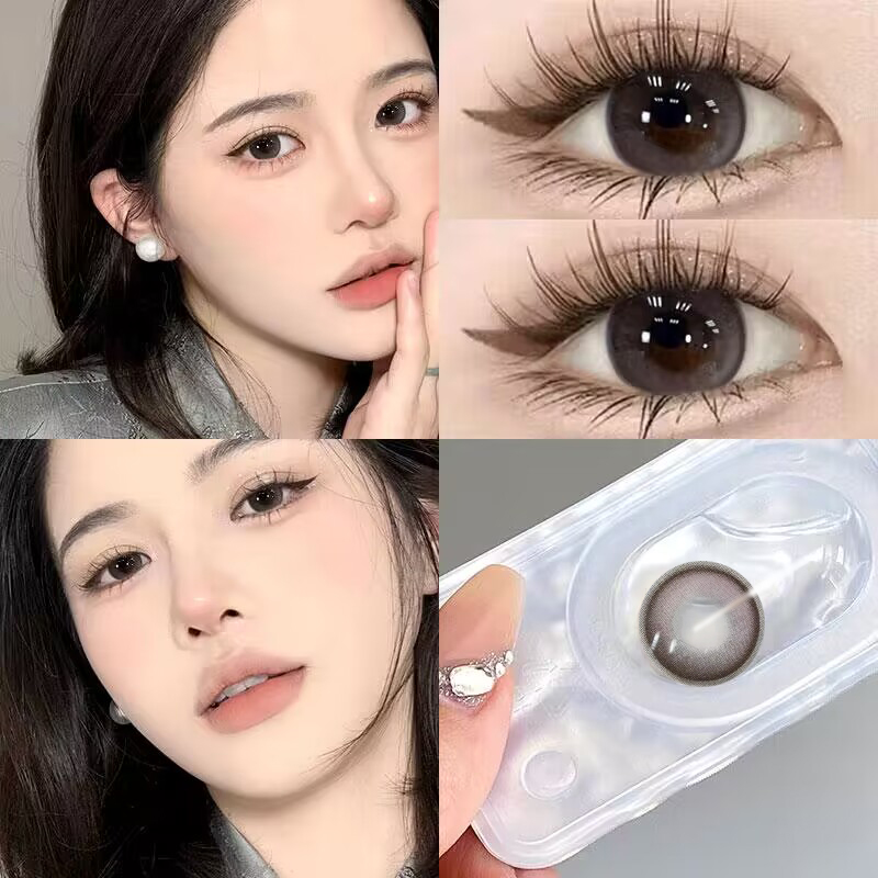 NEOCOULER混血自然棕粉美瞳日抛10片装大小直径隐形眼镜正品官方