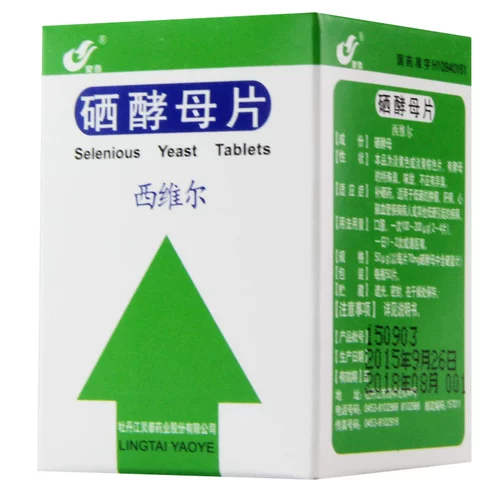 Lingtai xiweier Selenium Selenium Deceblets 50 мкг*50 таблетки*1 бутылка/коробка