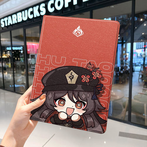 蚕丝纹皮套+硅胶软壳 人气彩绘