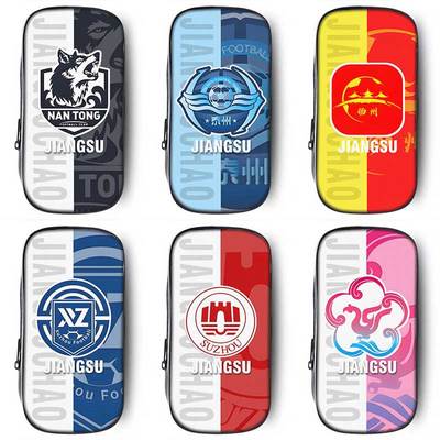 苏超联赛队徽笔袋小学生铅笔盒2025新款超火文具袋初中生笔盒学生文具盒儿童男生男孩男孩款足球十三太保周边