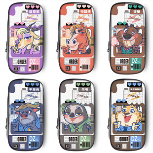 Q版盖瑞狸宝夏奇羊笔袋小学生铅笔盒2025新款超火文具袋初中生笔盒学生文具盒儿童网红爆款男孩女孩朱迪尼克