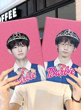 kpl一诺ipad10保护套pro2024款11寸5苹果air7平板mini6壳4迷你3适用2三折2020带笔槽8第9代2021芭比公主2018