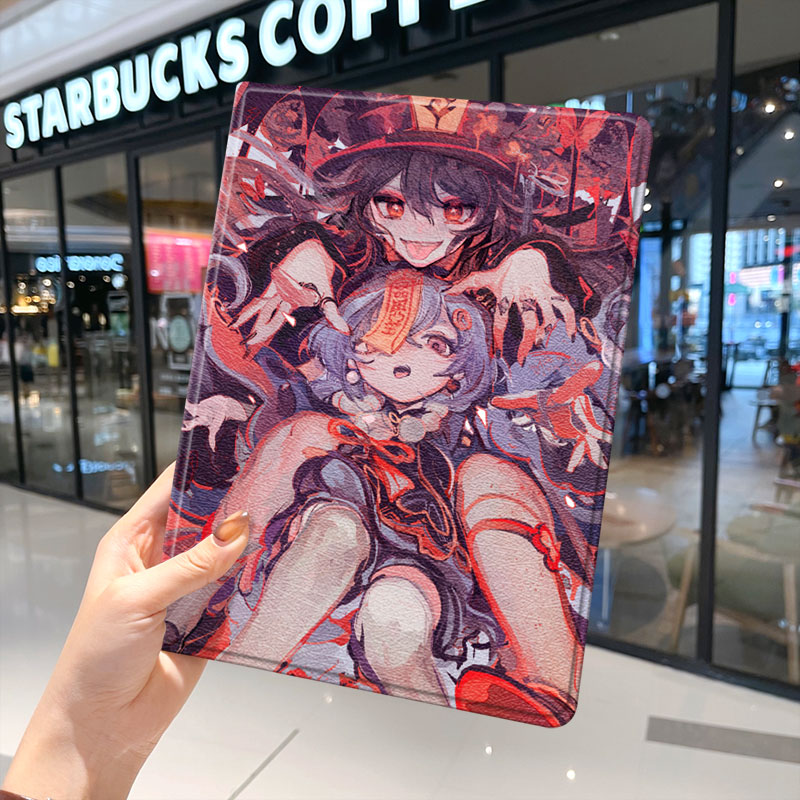 原神2020ipad9保护套苹果带笔槽