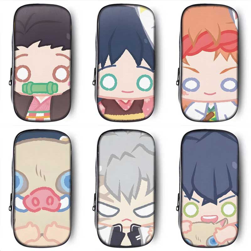 鬼灭之刃灶门祢豆子笔袋小学生铅笔盒2025新款超火文具袋初中生笔盒学生文具盒网红爆款大容量女生男生男孩款