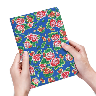 东北大花布ipad10保护套pro2024款11寸5苹果air7平板mini6壳4迷你3适用2三折带笔槽2018九8第9代2020红色花袄