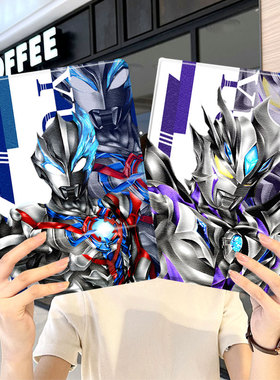 赛罗奥特曼ipad10保护套pro2024款11寸5苹果air6平板mini7壳4迷你3适用2三折1带笔槽2018九8第9代2020布莱泽