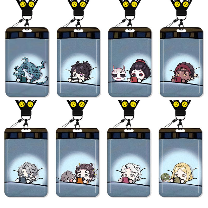 第五人格偷玩手机卡套可爱卡通饭卡校园卡保护套公交卡学生水卡证件小卡片套工作证工牌证件套校牌挂绳高颜值