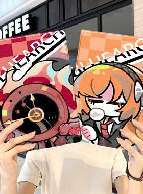 边狱巴士ipad10保护套pro2024款11寸5苹果air7平板mini6壳4迷你3适用2三折2020带笔槽8第9代2021二次元2018九