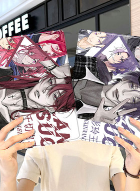 蓝色监狱ipad10保护套pro2024款11寸5苹果air6平板mini7壳4迷你3适用2三折1带笔槽2018九8第9代2020周边2021