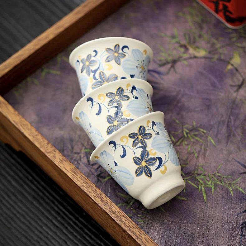 茶杯陶瓷家用功夫茶具喝茶客杯主茶杯