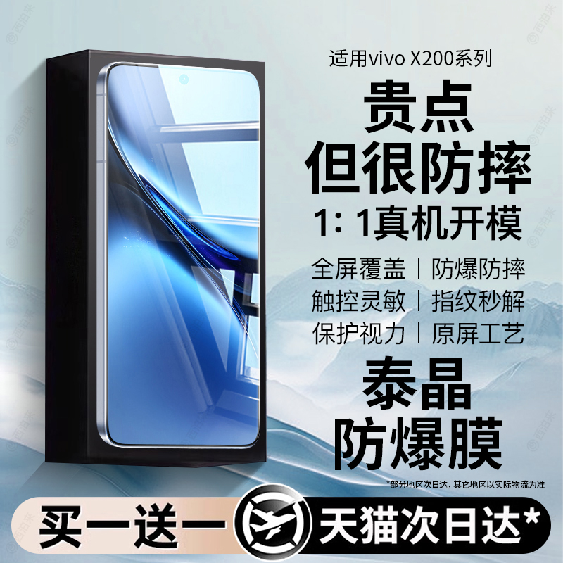 适用vivo手机系列新款防爆钢化膜