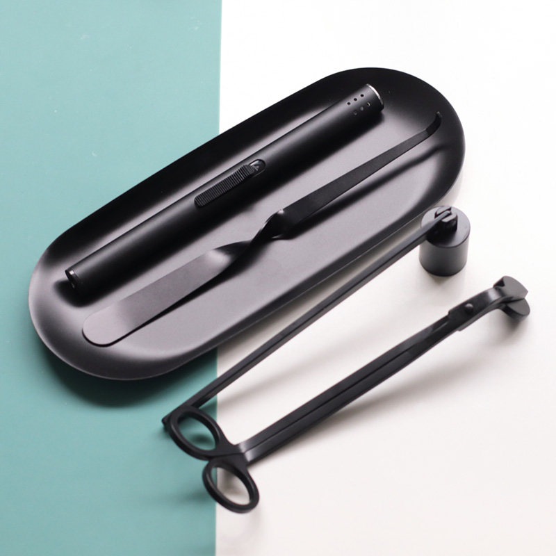 美沐儿 diy香薰蜡烛灭烛罩蜡芯剪点火器蜡芯钩 黑色灭烛工具套装,节庆用品/礼品,蜡烛,淘宝优惠券,粉丝福利购,淘宝优惠卷