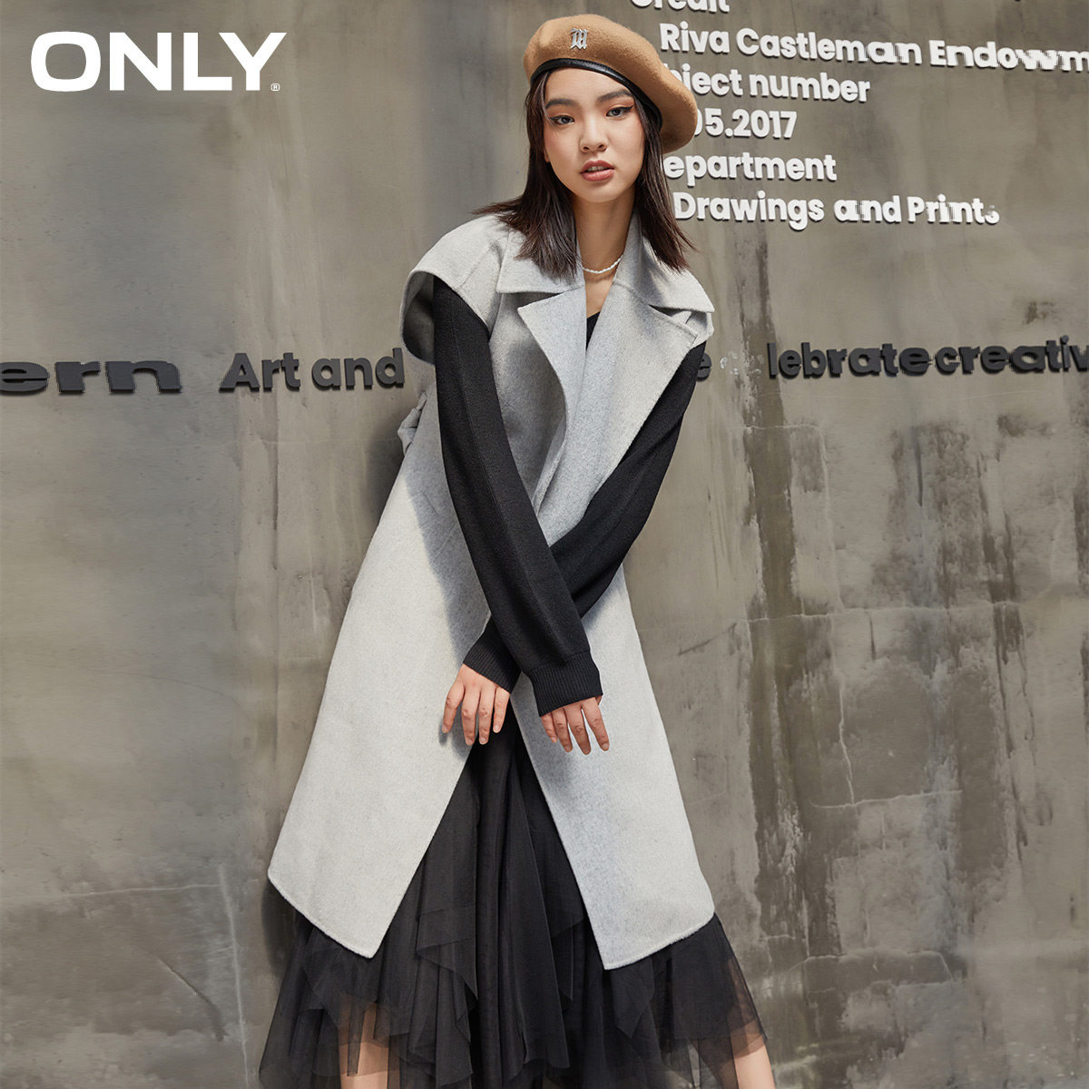 H0Z ǳ����ɫLIGHT GREY MELANGE 160/80A/S ONLY�����ļ�����ë��װ���ԼֱͲë����������Ů