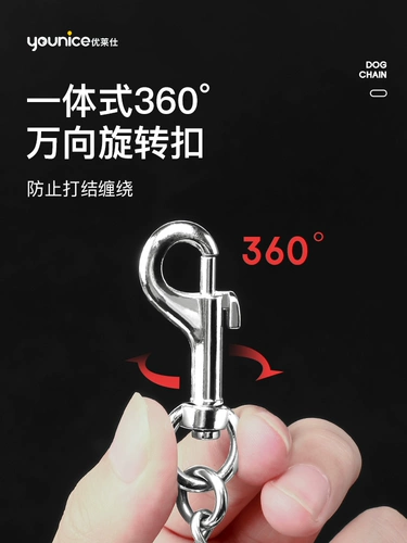 Туяние собаки с собаками из нержавеющей стали, ходячие собаки, чтобы связать крышку шеи собаки Маленький, средний крупный фонд плюшевого коко.