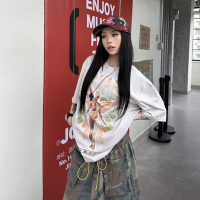NIRVANA复古美式休闲重磅纯棉T恤