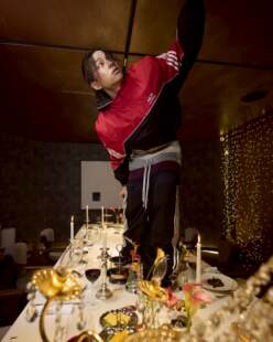 Protocol Index拼色条纹反光运动夹克冲锋衣美式复古休闲拉链外套