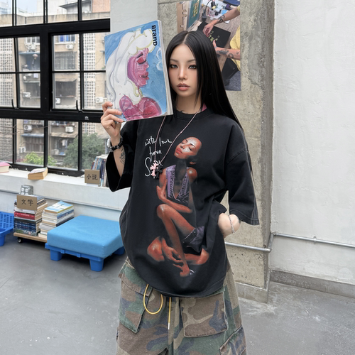 VINTAGE美式复古SADE沙黛短袖Tee