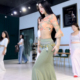 悦梦风璐2024新款 演出服女 肚皮舞练功服初学者春夏透气喇叭袖