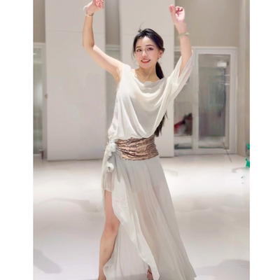 悦梦风璐肚皮舞袍子baladi民俗新款saidi藤杖东方舞舞蹈服演出服