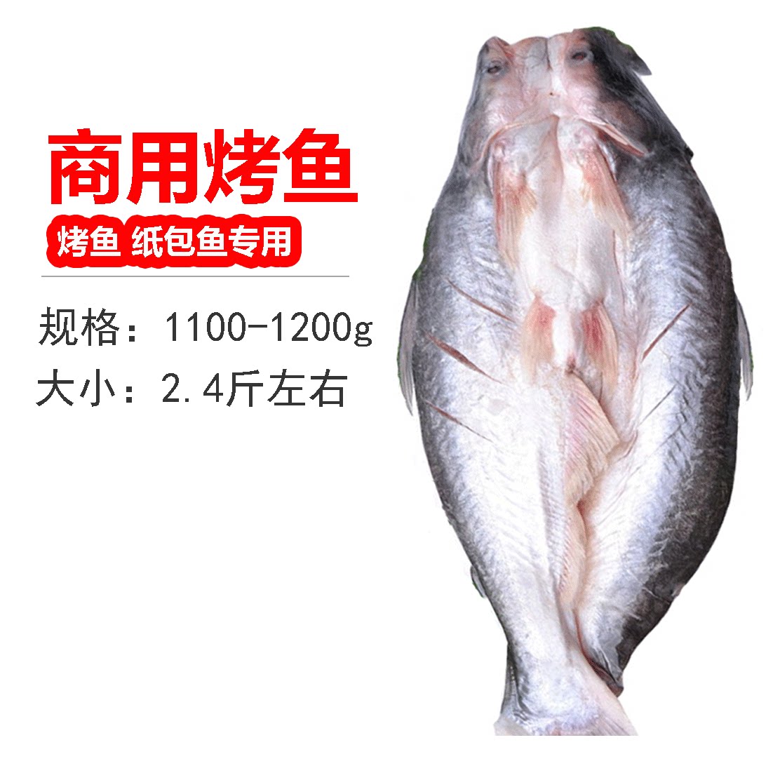 开背巴沙鱼冷冻凌波烤鱼纸包鱼专用湄公鱼2.3斤16条/件真空包装_虎窝淘