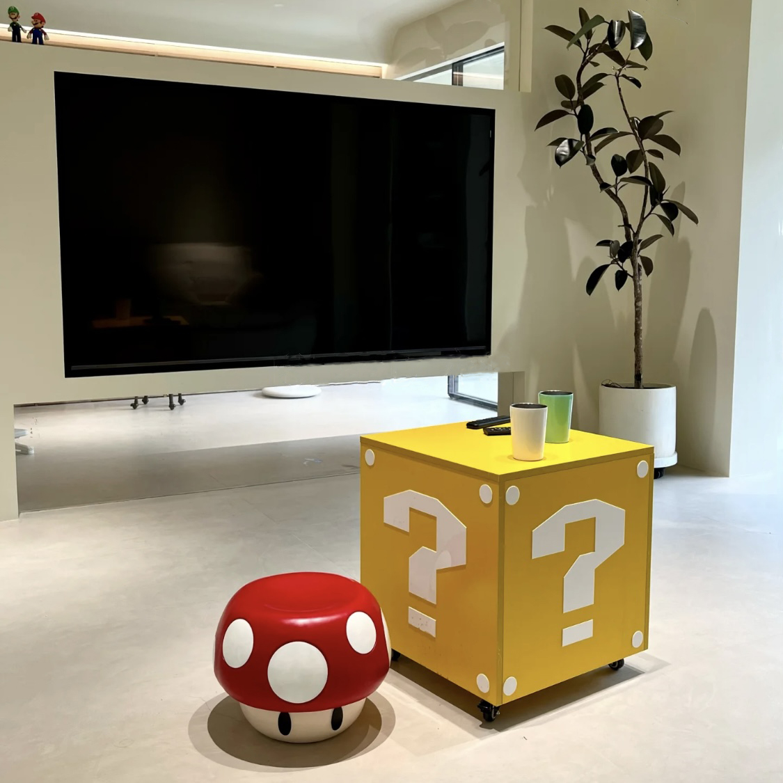 创意问号收纳柜客厅家用移动边几