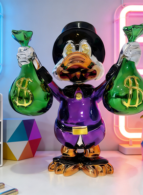 创意招财摆件乔迁送礼卡通装饰