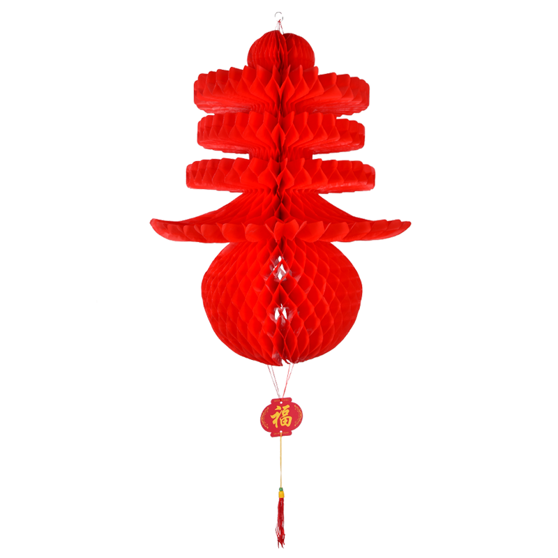 小纸灯笼春节过年喜庆春字招财