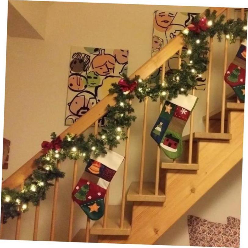 6 Colors 2.7M Luxury Christmas Decorations Garland圣诞花圈环