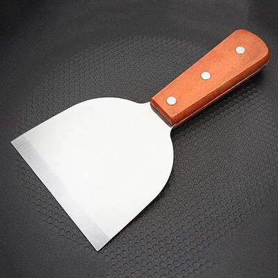 Stainless Steel Metal Spatula Turner Flat Burger Pancake Piz